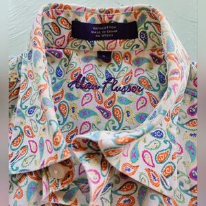 Alan Flusser Paisley men's Sz S